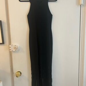 Rails Black Sleeveless Maxi Dress